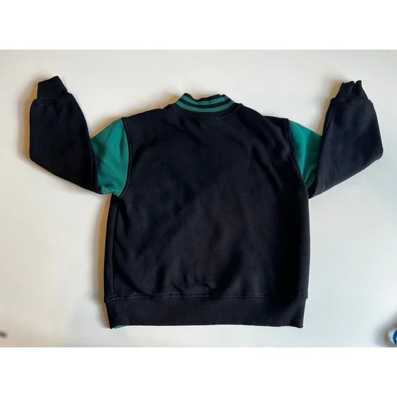 Universal Wicked The Musical‎ Kids Black Green Pullover Half Zip Sweatshirt Sz M - Picture 4 of 15